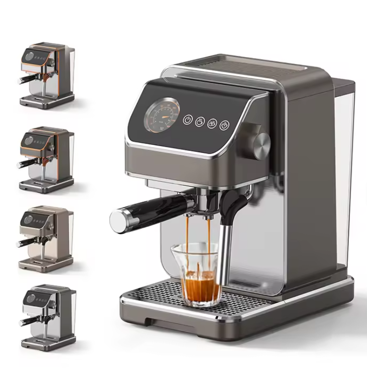 LXCM003 Latte Cappuccino Maker Electric 20Bar Semi-automatic Home Espresso Coffee Machine